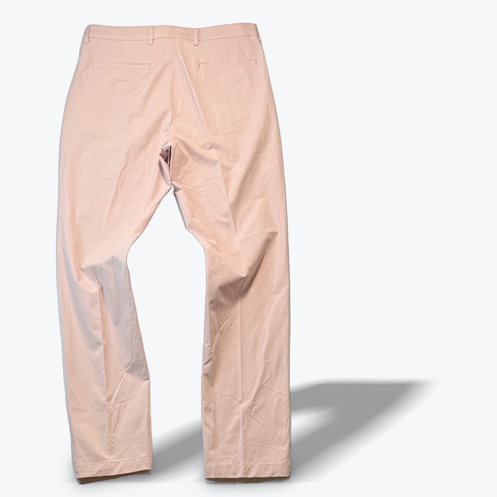 Michael Kors Chino Pants Pink Slim Fit Stretch Mens 33W x 32L Cotton Blend